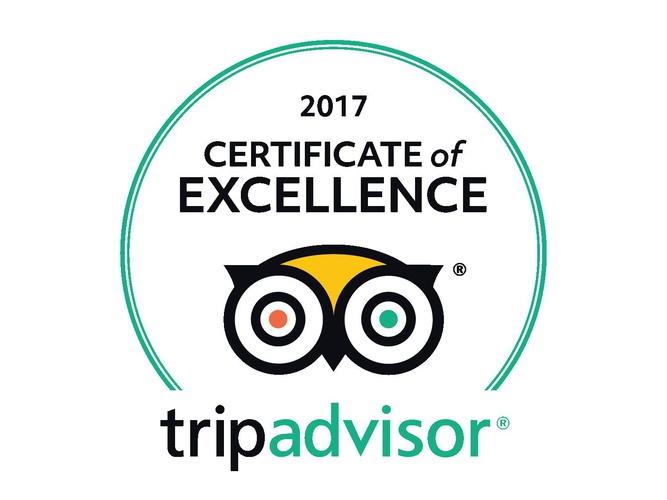 2017 tripadvisor® certificate of excellence Arabian Courtyard Hotel & Spa Bur Dubai